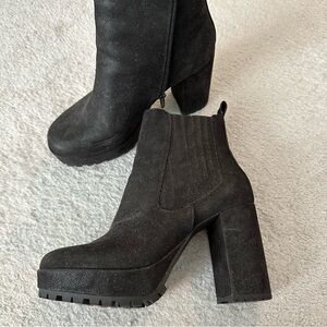 Platform Ankle Boots